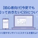 【初心者向け】今更でも知っておきたいCSSについて